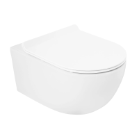 САНИТАРНАЯ КЕРАМИКА CEZARES MOLVENO Чаша подвесного унитаза безободкового CZR-2468-TH-R