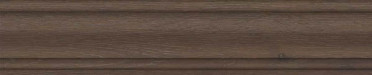 Плинтус Тровазо коричневый тёмный матовый (SG7329\BTG) 8x39.8x1.55 от Kerama Marazzi (Россия)