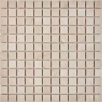 pixmosaic PIX 235 Cream marfil, чип 23x23 мм, сетка 305х305x6 мм, Матовая