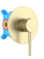 Смеситель для душа Aquatek Европа AQ1366BG шлифованное золото