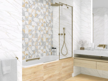 Настенная плитка Canyon Carrara (WT15CAC00R) 24.6x74x10 от Delacora (Россия)