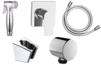 Гигиенический душ со смесителем Aquanet Static 00257144 хром