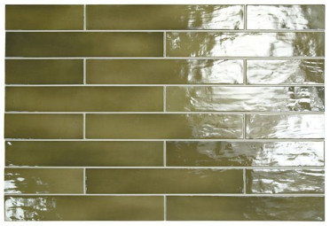 Настенная плитка MANACOR BASIL GREEN (26928) 6.5x40 от Equipe Ceramicas (Испания)