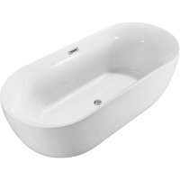 Ванна акриловая Aquatek Афина 170x78 AQ-44778, отдельностоящая