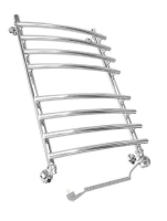 Полотенцесушитель электрический 600x1000 Двин R primo electro 4627085364450 золото