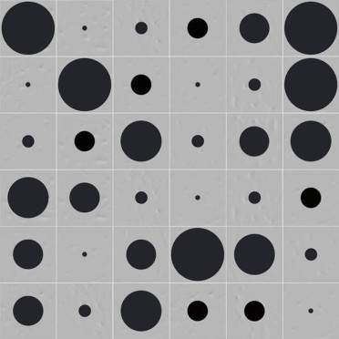 Декор Filippo Soul Tondo Gris 20x20 от Vives Ceramica (Испания)