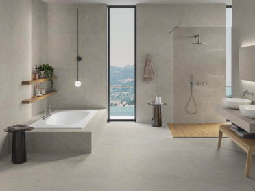 Керамогранит Boost Mineral Grey Elegant 20mm (AH34) 120x240 от Atlas Concorde (Италия)