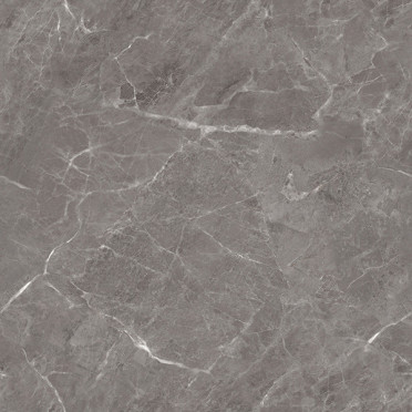 Керамогранит Mramor Chic Grey Темно-серый Полированный 60 60x60 от Ceradim (Индия)