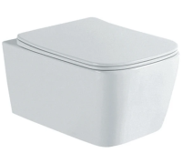 Унитаз подвесной с сиденьем микролифт Aquatek Либра New AQ1148N-00 безободковый