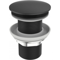 Смесители BelBagno BB-SC-NERO Донный клапан с системой ˮКлик-клакˮ без перелива, чёрный