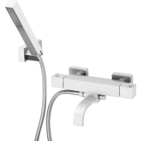 Смеситель для ванны Paini Dax 84CR105TH с термостатом хром