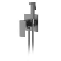 Гигиенический душ со смесителем D&K Bayern.Liszt DA1514506 серый