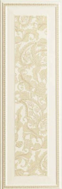 Декор NEW ENGLAND BEIGE BOISERIE SARAH DEC EG332BSD 33.3x100 от Ascot Ceramiche (Италия)