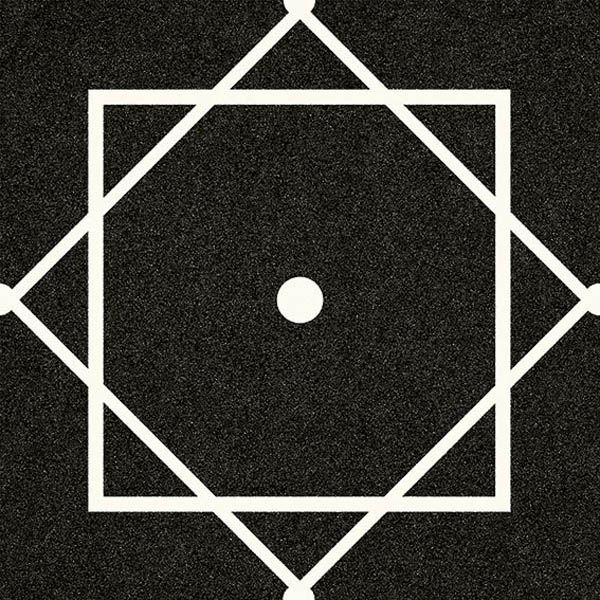 Керамогранит Alameda Eliseos-R Grafito 20x20 от Vives Ceramica (Испания)