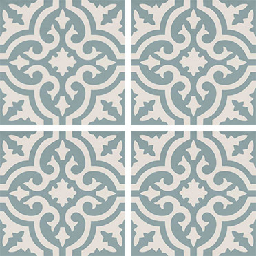 Керамогранит DECO ANTHOLOGY ORIGINAL B LIGHT BLUE 20x20 от Elios/Exelle (Италия)