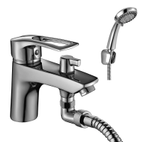 Смеситель на борт ванны Rossinka T40-38 на 1 отверстие