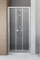 Душевая дверь в нишу Radaway Evo 80 см. профиль хром, стекло прозрачное