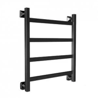 Полотенцесушитель водяной 500x600 Двин J Plaza 4656754416602 черный
