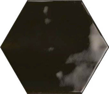 Настенная плитка HOPE HEX NERO GRAPHITO GLOSSY (PT03127) 15x17.3 от Ribesalbes (Испания)