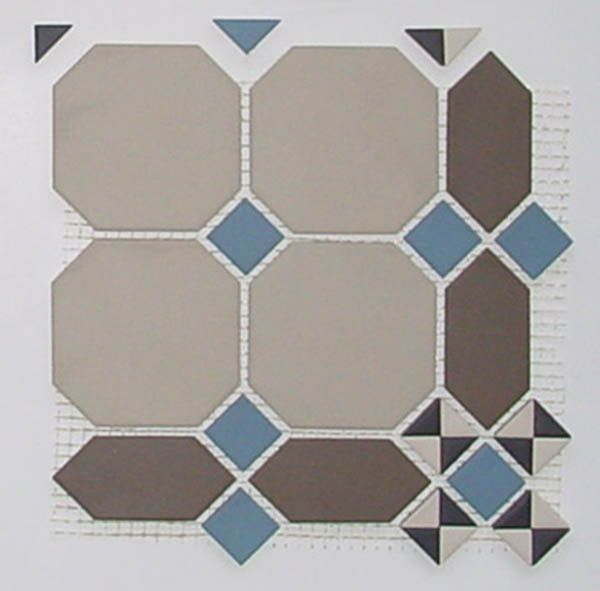 Керамогранит PARIS Stand.(Oct.01, Dot 11, Loz.29, Tr.1/4 14+16) 24.7x24.7 от TopCer (Португалия)