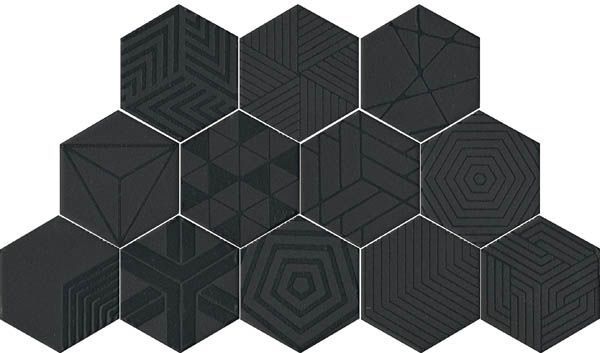 Декор Агуста черный (OS/B241/63001) 6x5.2x6.9 от Kerama Marazzi (Россия)