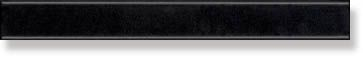 Бордюр Nora Aruak Negro 21.8x2.5 от Vives Ceramica (Испания)