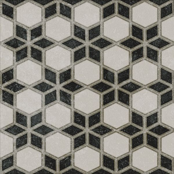 Декор Фреджио VT/A297/SG1544N 4 черно-белый 20x20x8 от Kerama Marazzi (Россия)