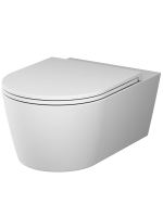 Унитаз подвесной с сиденьем микролифт AM.PM Func C8F1701MWSC безободковый