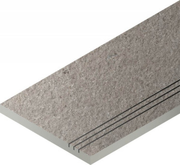 Угловая ступень DISCOVER X2 GREY BOR. GRIP DX правая (620090001034) 30x60 от Italon (Россия)