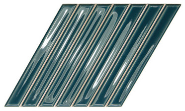 Настенная плитка Spike Bars B Peacock Blue 15x25.9 от WOW (Испания)