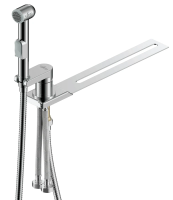 Гигиенический душ со смесителем Rossinka X X25-56 хром