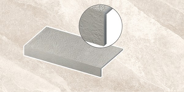 Фронтальная ступень г-образная SHALE SAND ELEMENTO L L.120 (SL02LBA2B) 14x120x60 от Italgraniti (Италия)