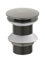 Донный клапан Aquatek AQ6003BGM оружейная сталь