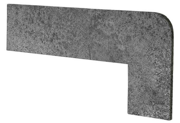 Плинтус ZANQUIN RECTO OPERA IRON DCHA прав. угловой 42.3x17.5 от Exagres (Испания)