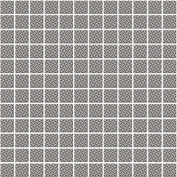 Настенная плитка Кастелло 20108 орнамент серый 29.8x29.8 от Kerama Marazzi (Россия)