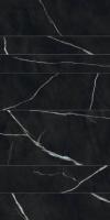 Керамогранит Marvel Meraviglia Black Origin Grid Velvet (AJQX) 59.5x118.2 от Atlas Concorde (Италия)