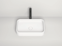 Раковина накладная Salini Callista 55 1101104G белая