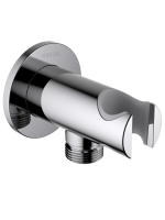 Шланговое подключение с держателем для душа Aquatek AQ2460CR хром