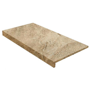 Фронтальная ступень Petra Ocre Recto. Anti-Slip 60 30x60 от Gres de Aragon (Испания)