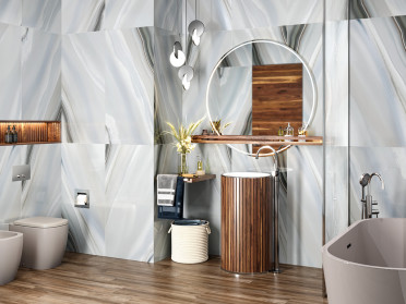 Керамогранит Angel Agate Graphite суперполированный (60120ANG25HG) 60x120 от LCM (Индия)