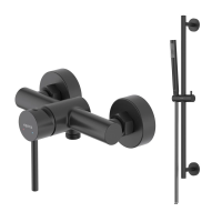 Комплект смесителей для душа Aquatek Европа AQ1332MB черный