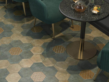 Декор Гроссето жёлтый (VT/A559/SG23039N) 20x23.1x0.7 от Kerama Marazzi (Россия)