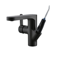 Смеситель с ирригатором BRONZE DE LUXE OPTIMAL, черный (10188B)
