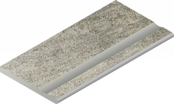 Фронтальная ступень NORDICA X2 SILVER BOR. SVASATO ROUND (620090001060) 30x60 от Italon (Россия)