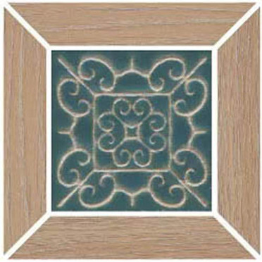 Вставка Тровазо наборный бежевый матовый (ID153) 13x13x0.9 от Kerama Marazzi (Россия)