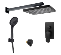 Душевая система Aquatek Вега AQ1072MB черный