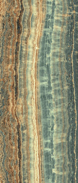 Керамогранит ECCENTRIC LUXE MINT GLO 6mm R (778825) 120x280 от REX Ceramiche (Италия)