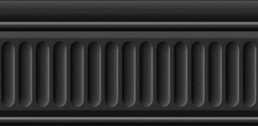 Бордюр Бланше 19049/3F черный структурированный 20x9.9 от Kerama Marazzi (Россия)