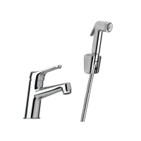 Cмеситель для раковины с гигиеническим душем Paini Bios