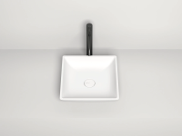 Раковина накладная Salini Callista 40 1101108G белая